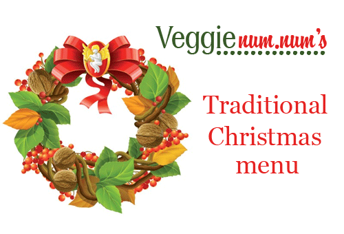 Ever heard of the vegetarian Christmas menu? veggie Christmas